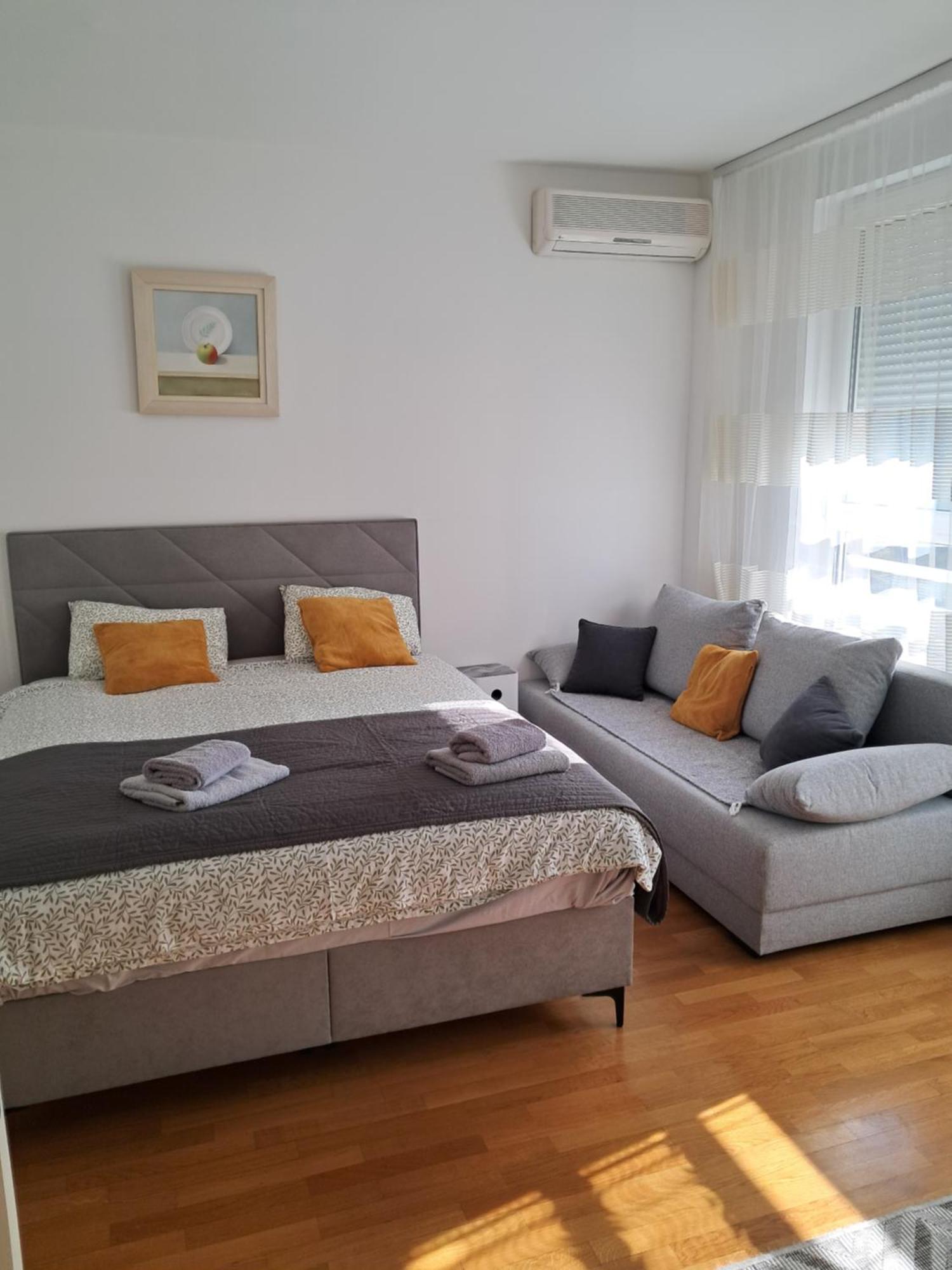Manhattan Seboj Belvil Lägenhet Belgrad